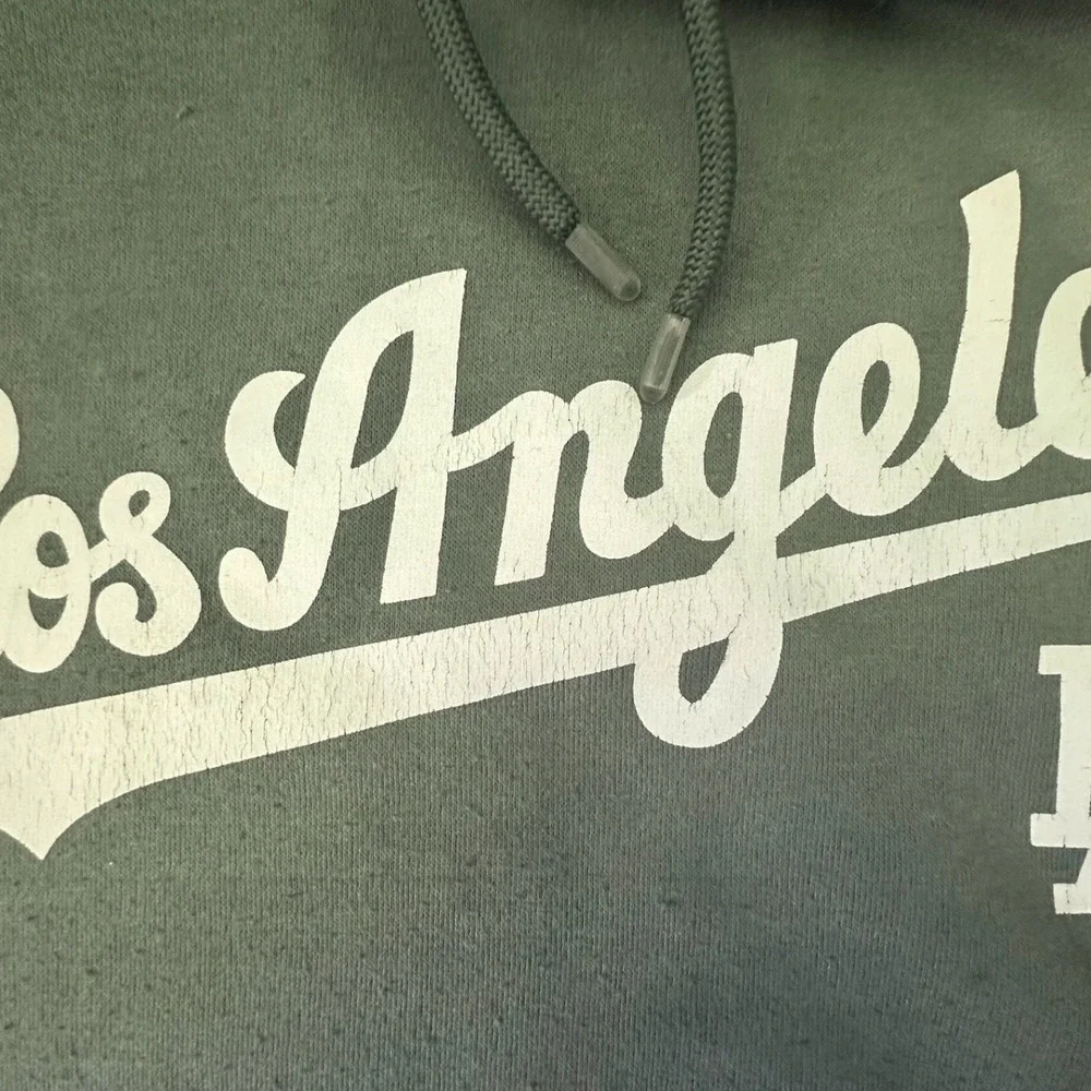 Original‎ Deluxe Supply Los Angeles Hoodie Olive Green Mens XL